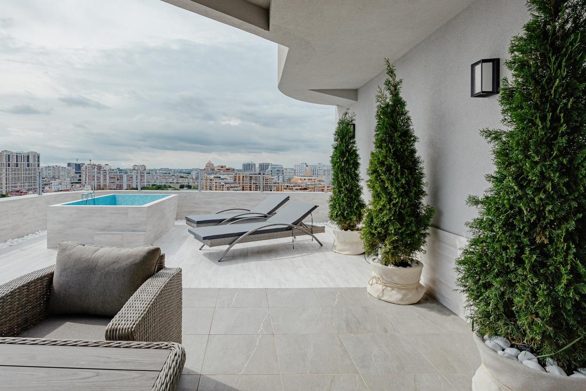 Plaza Arcadia Apartments Odessa Oda fotoğraf